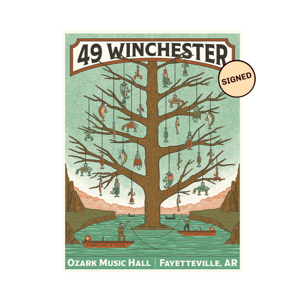 2.6.26 Ozark Music Hall Poster - Signed - 49-Winchester Official Store