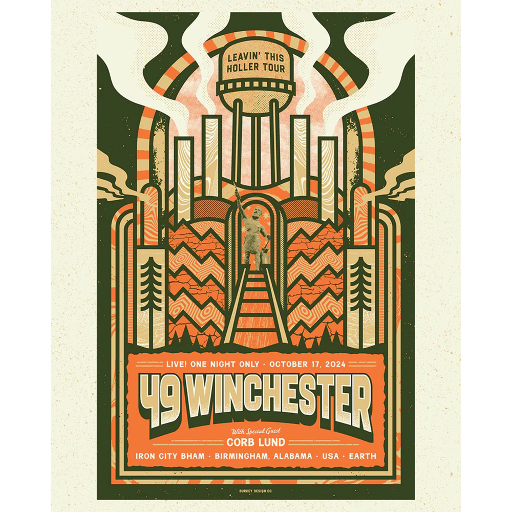 10.17.24 Iron City Birmingham Poster - Signed