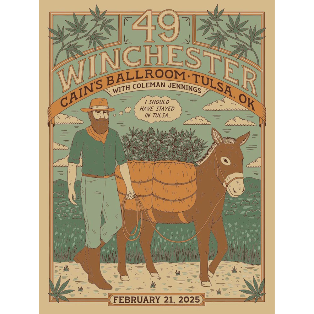 2.21.25 Cain's Ballroom - Signed
