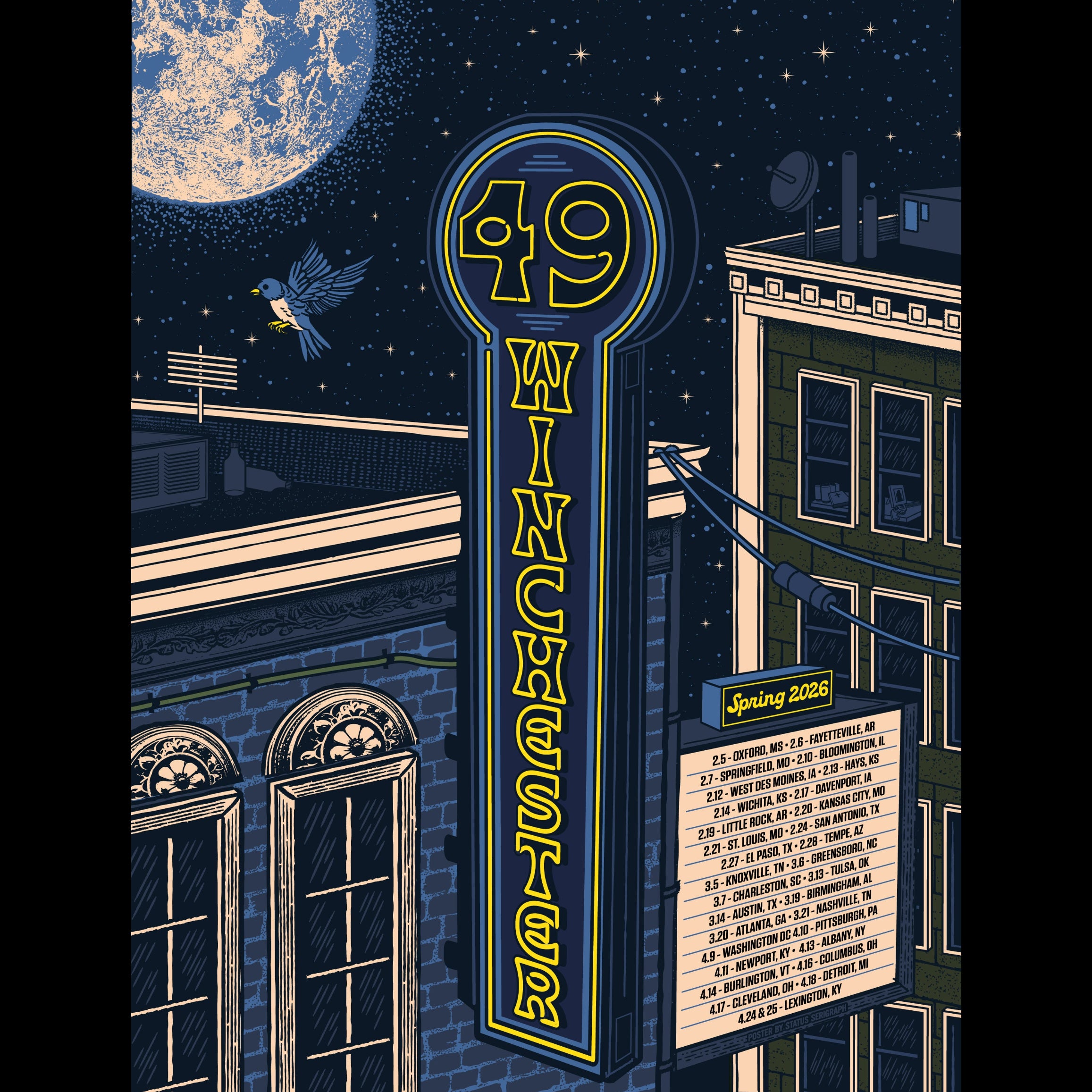 Spring Tour Poster