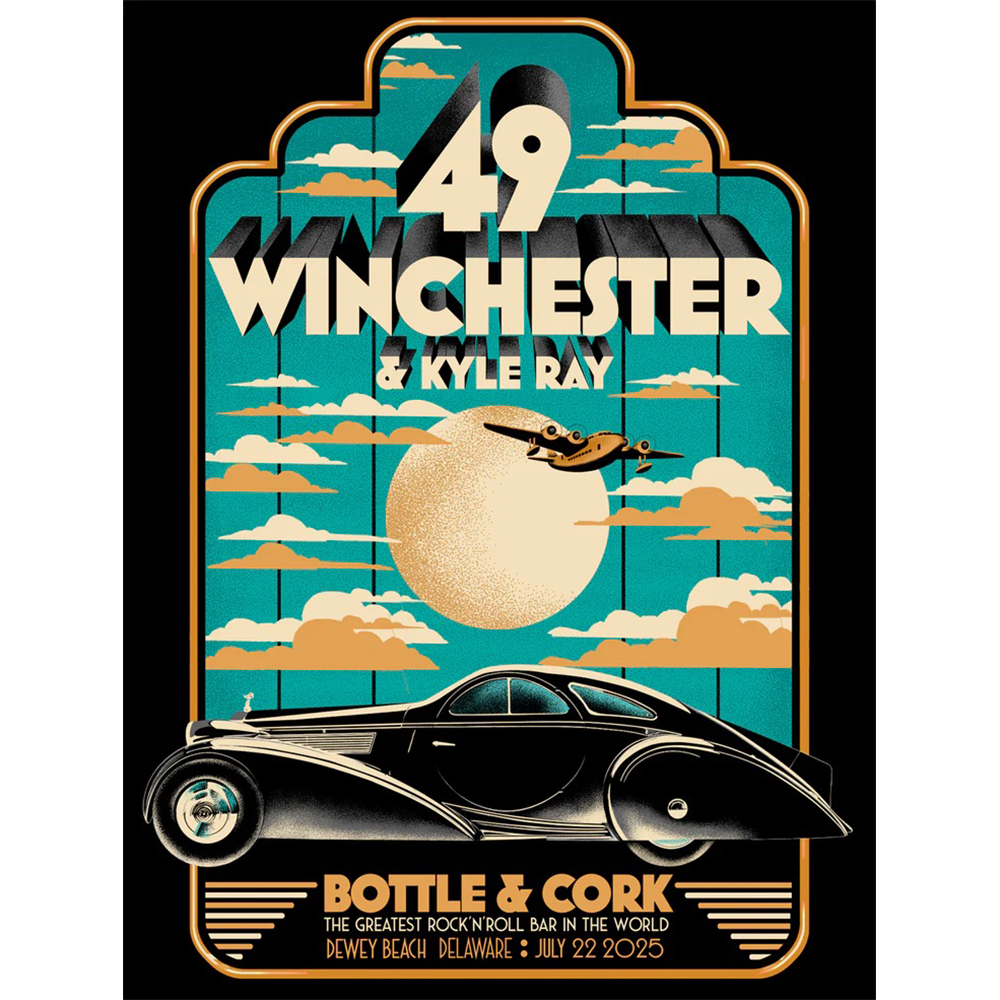 7.22.25 Bottle & Cork Poster