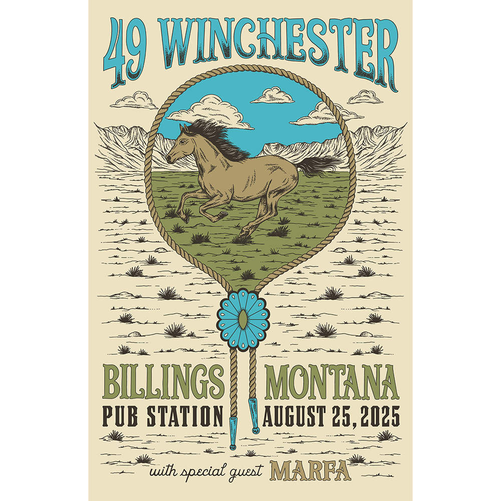 8.25.25 Pub Station Billings, MT Poster - Signed