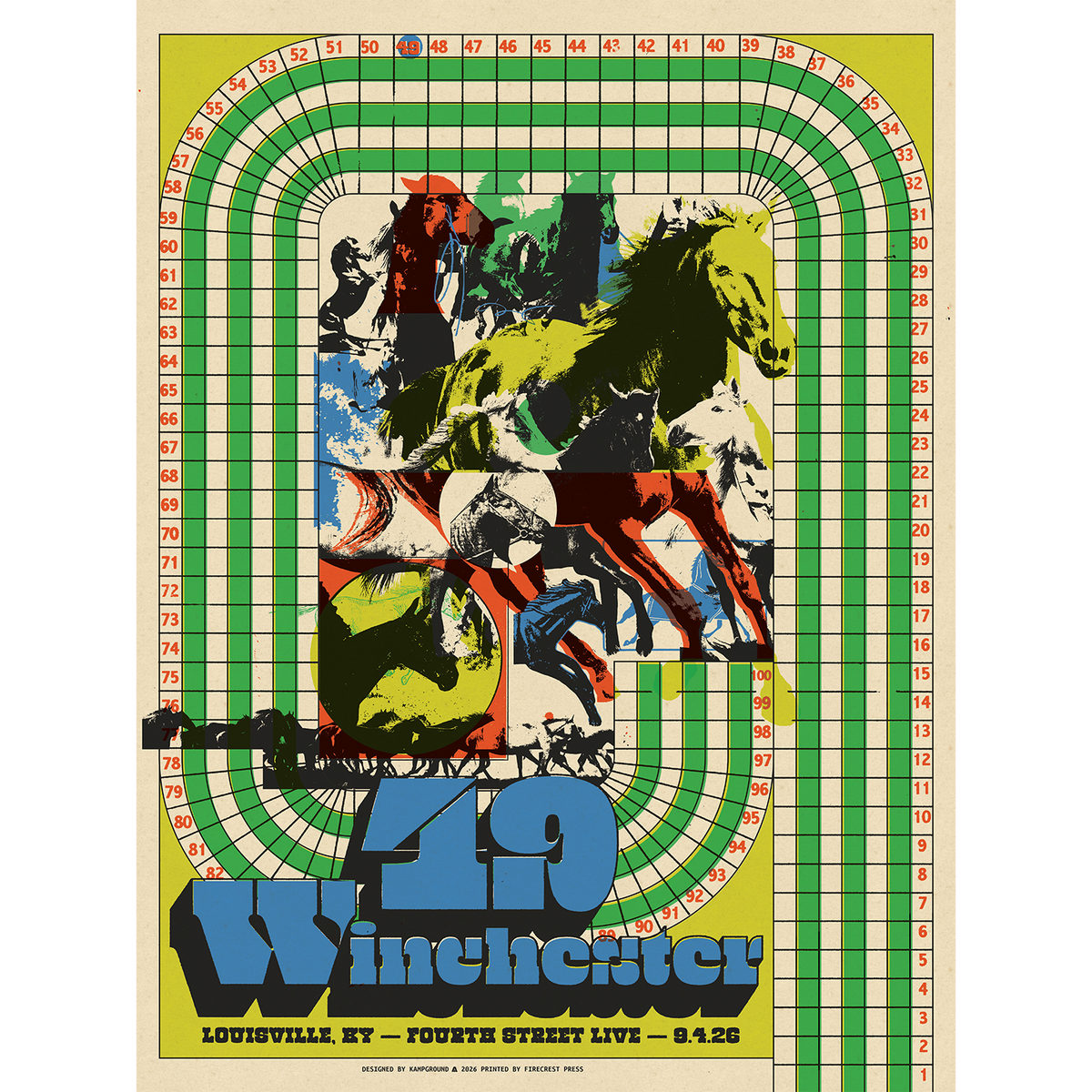9.4.26 Louisville, KY Poster - Signed