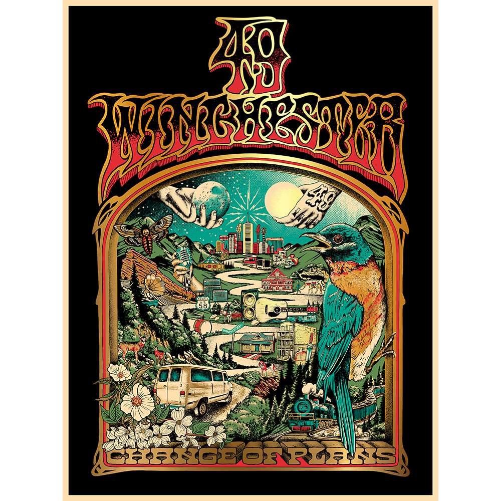 Collector's Edition 'Change of Plans' Album Artwork Foil Poster