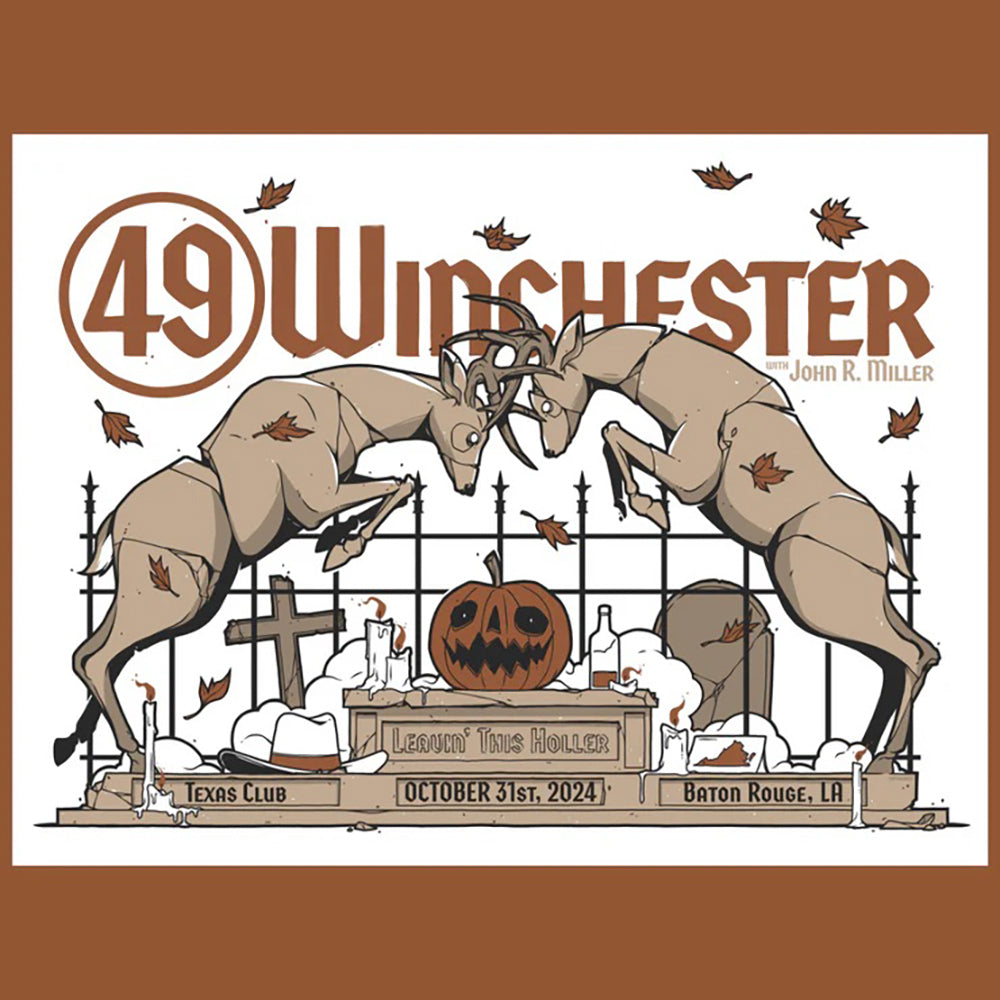10.31.24 Texas Club Halloween Poster - Signed