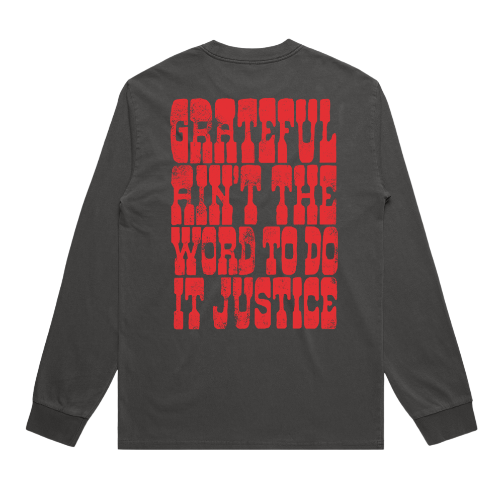 Pardon Me Long Sleeve T-Shirt Back