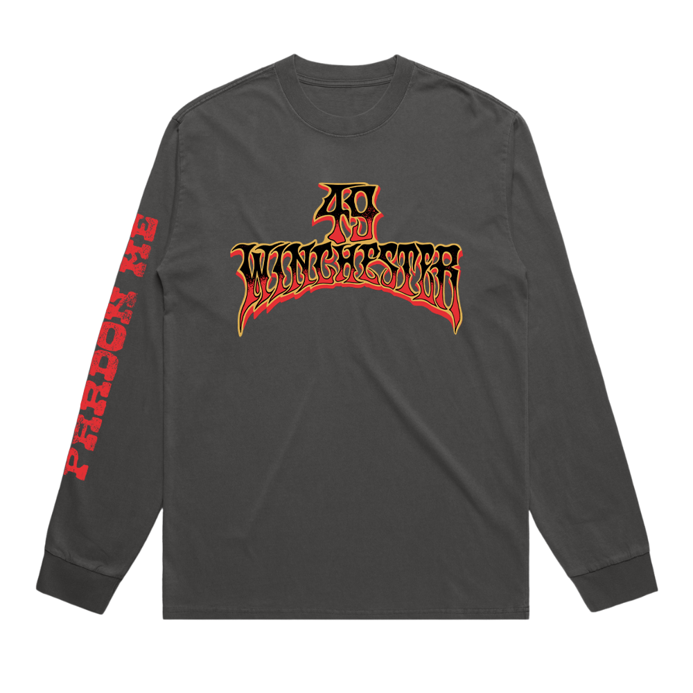 Pardon Me Long Sleeve T-Shirt Front