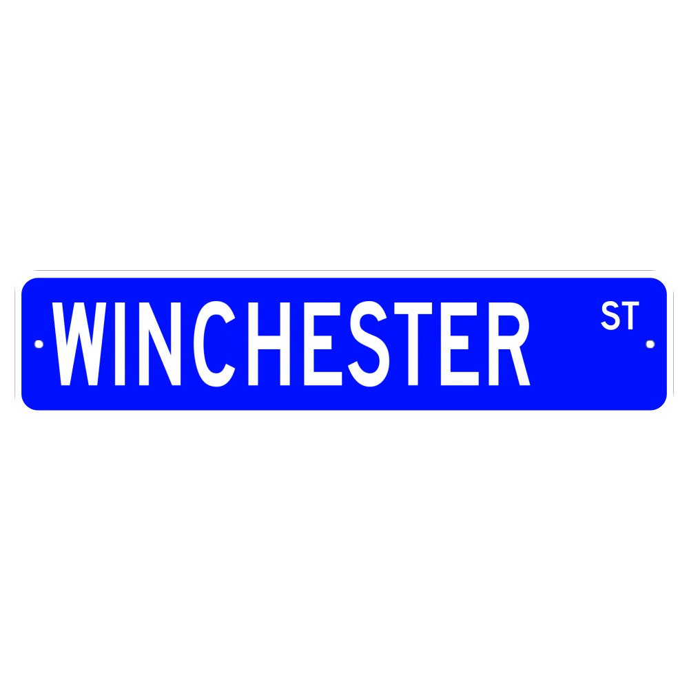 Winchester Street Sign