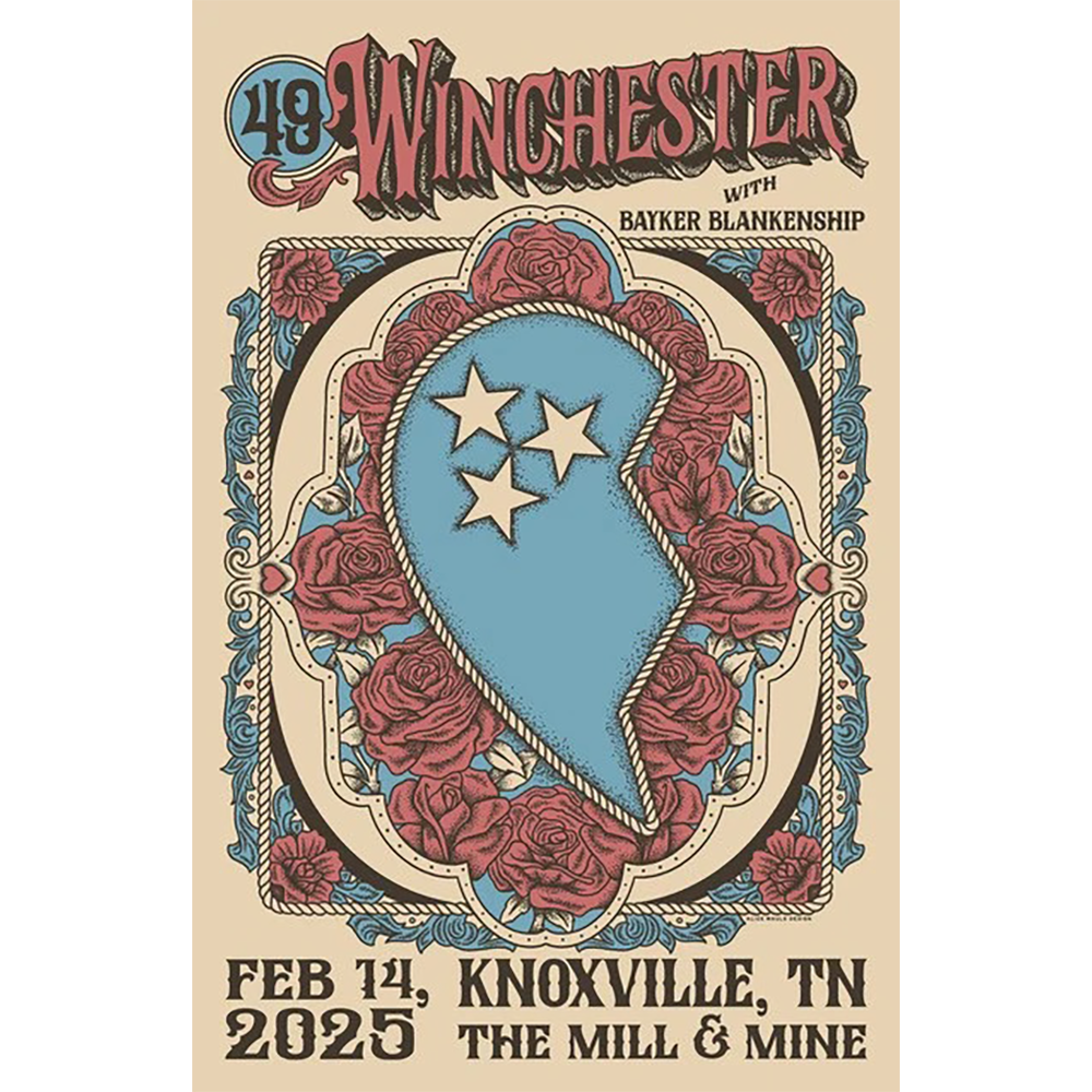 2.14.25 The Mill & Mine Knoxville, TN Poster - Signed