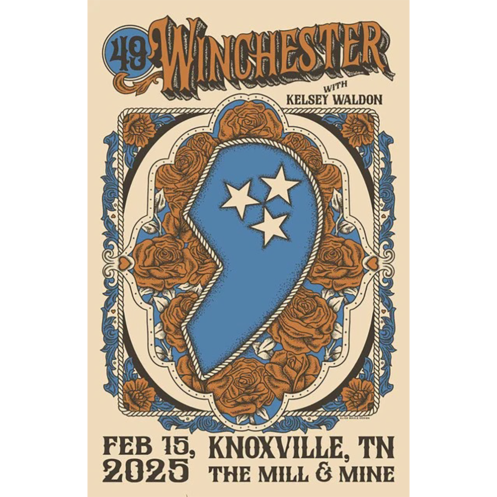 2.15.25 The Mill & Mine Knoxville, TN Poster - Signed